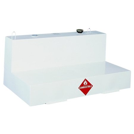 JOBOX Transfer Tank, 103 gal Capacity, Steel, White 480000